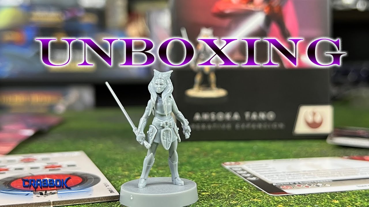 Ahsoka Tano (Fulcrum) Operative Expansion - Unboxing - Star Wars Legion