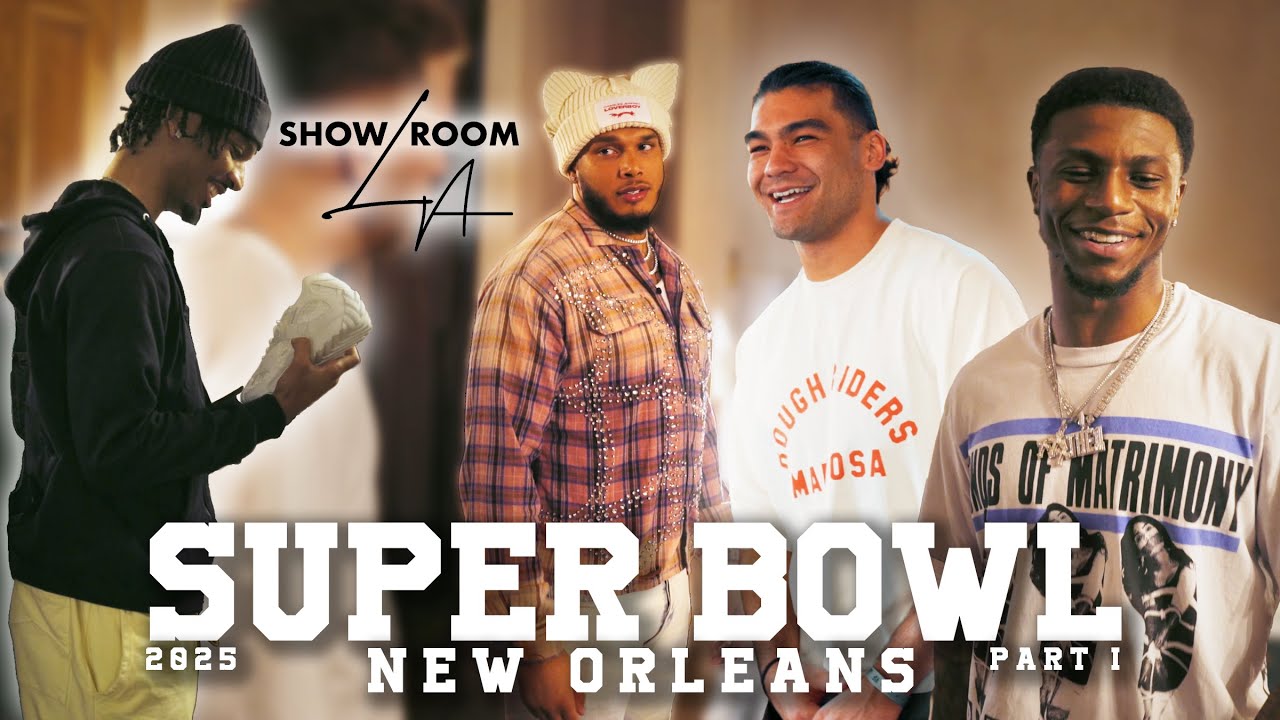 Jayden Daniels, Malik Nabers, Puka Nacua + More Shop Exclusive Designer Sneakers & Clothing W/ SRLA