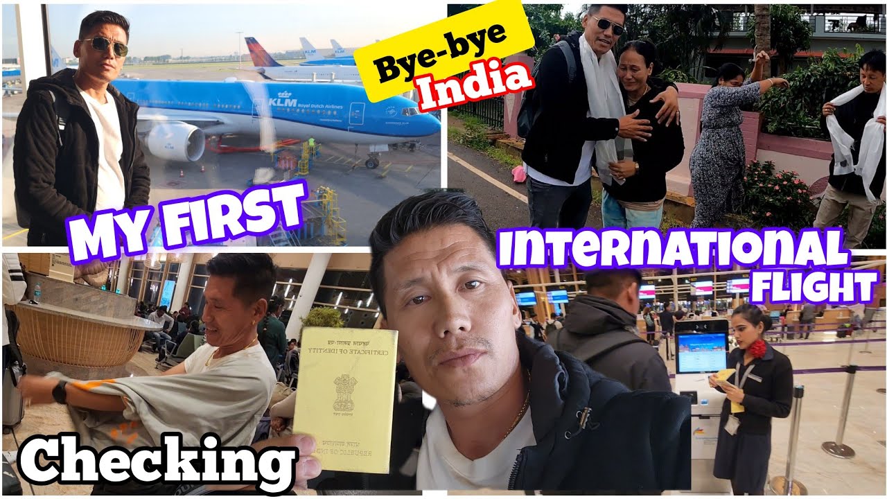 My First International Flight 😱 Bye bye || Emotional moment ||Tibetan YouTuber ||Tibetan Vlogger