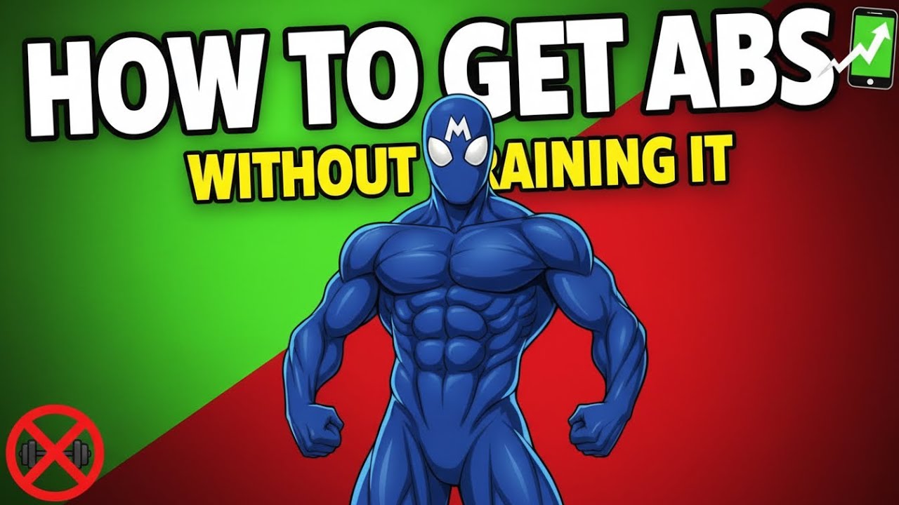 HOW TO GET ABS WITHOUT TRAINING 💪🏾 | IN 30 DAYS 🤫