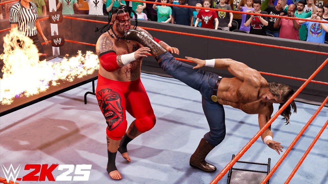 Full Match - Shawn Michaels '05 vs Umaga '09: Extreme Rules Match at Raw | WWE 2k25 