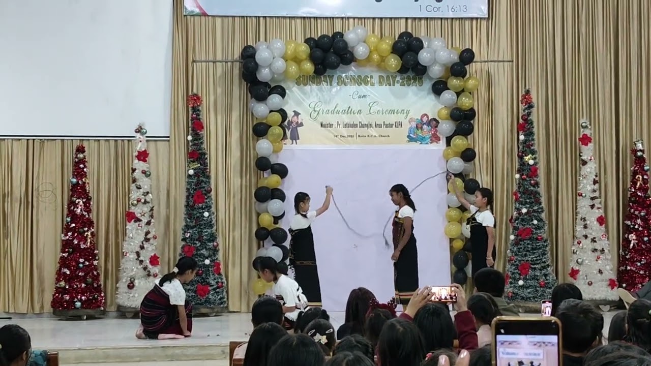 Primary III Traditional show Sunday School Day ECA Church Koite 14 12 25 