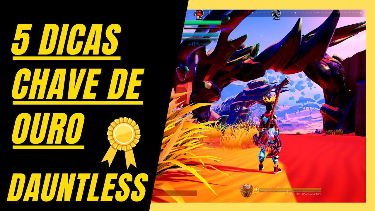 #DAUNTLESS 5 DICAS CHAVE DE OURO QUE TODO MUNDO DEVERIA SABER 🏆