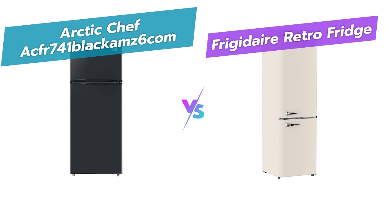 Холодильник Arctic Chef ACFR741 с верхней морозильной камерой, подходящий для квартиры, в сравнен...