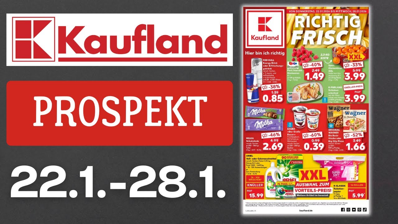 KAUFLAND Angebote ab 22.1.2026 🛒 Die besten Knaller im neuen Prospekt! 🔥 #kaufland