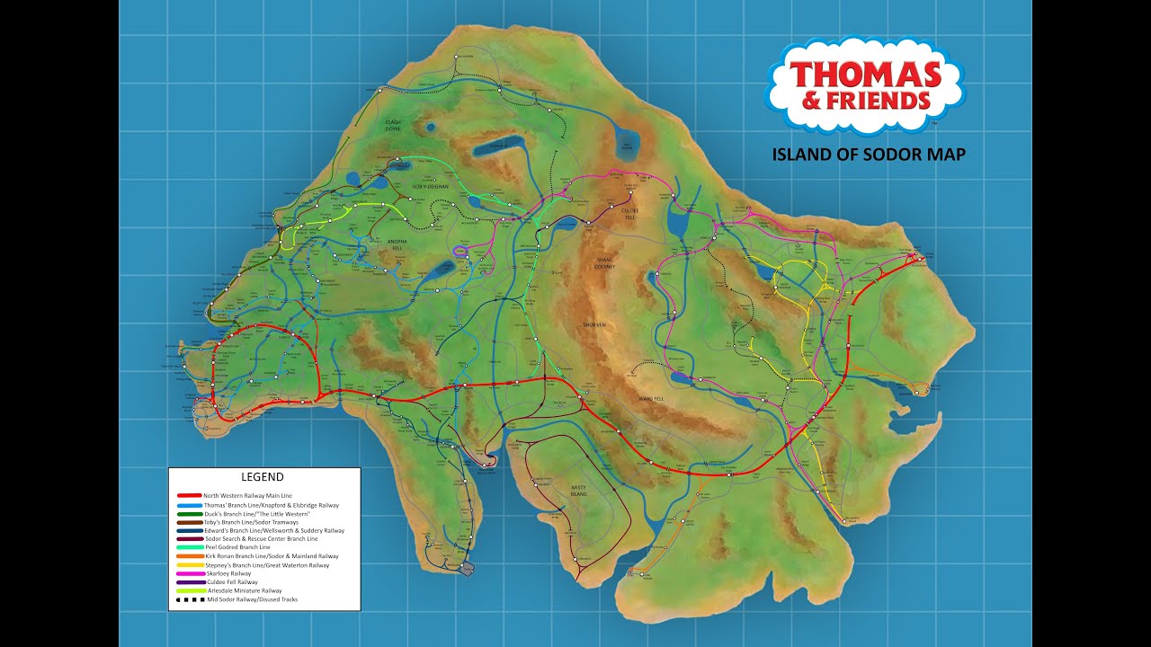 I tried to fix the TVS Sodor map