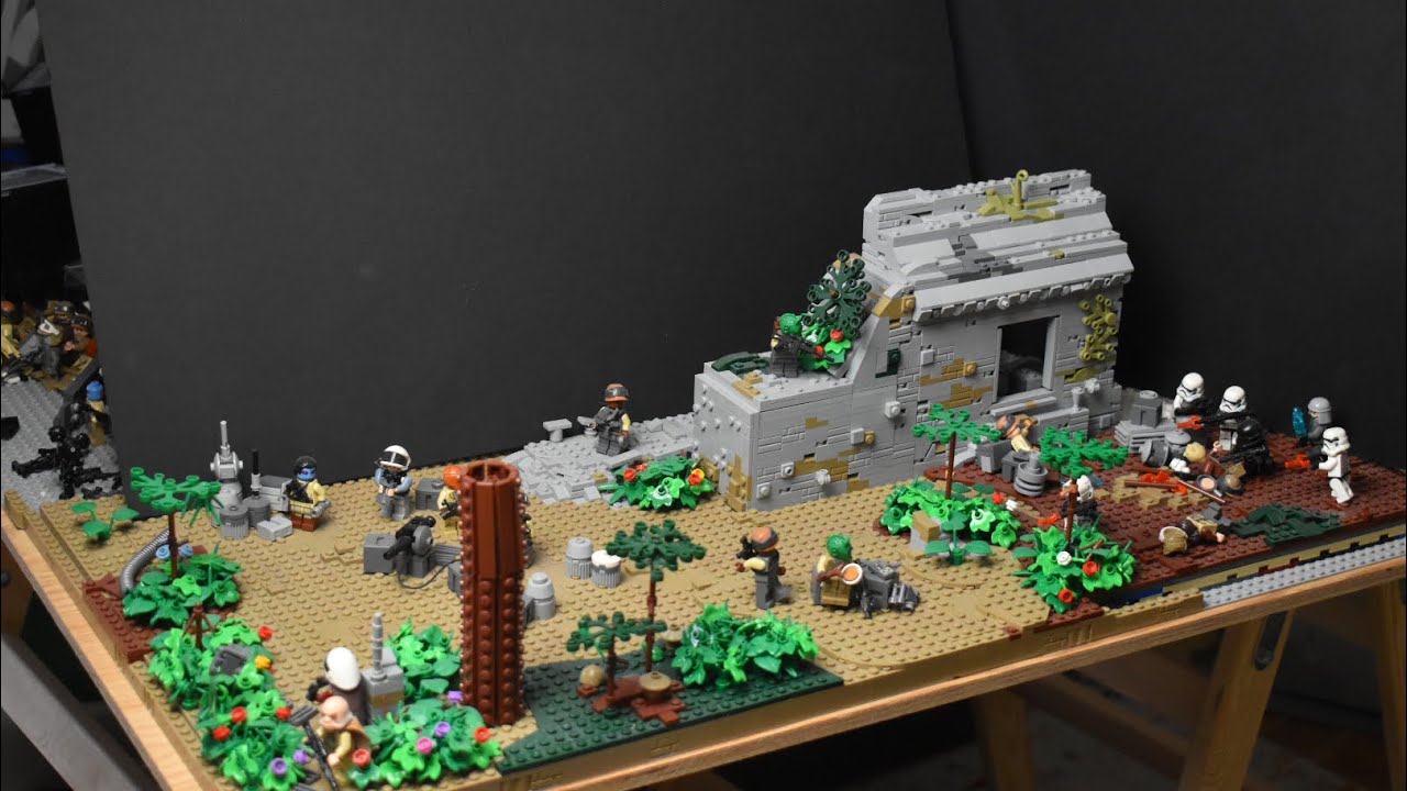 Lego Star Wars MOC | The battle of Yavin IV