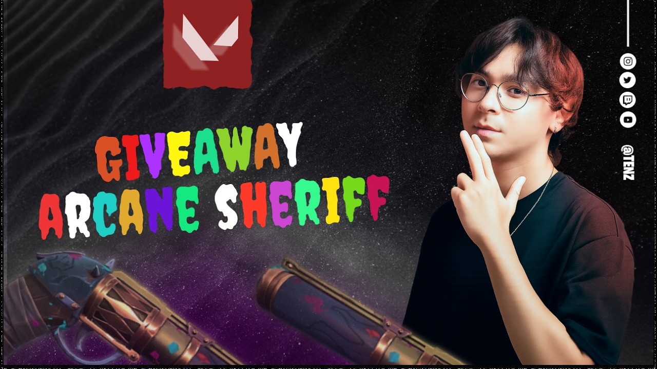 TenZ: Get your Arcane Sheriff right now! Streaming with subs in Valorant!