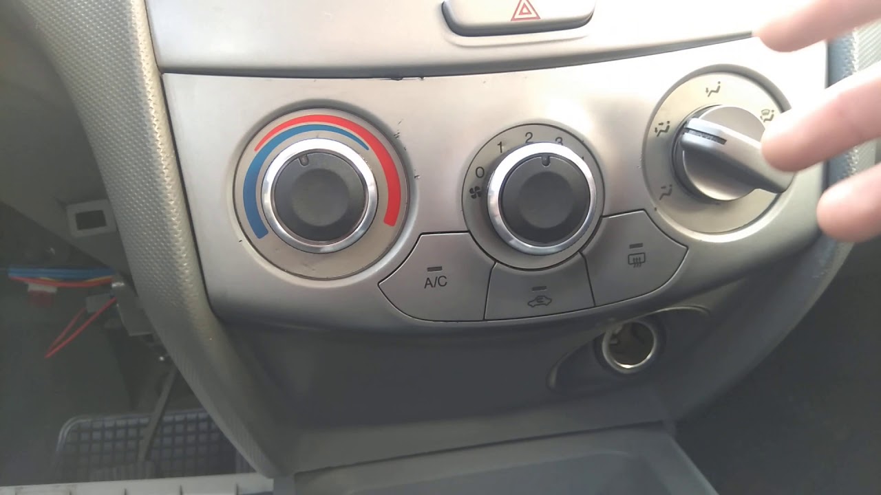 Desactivar AC automático al desempañar Chevrolet Sail