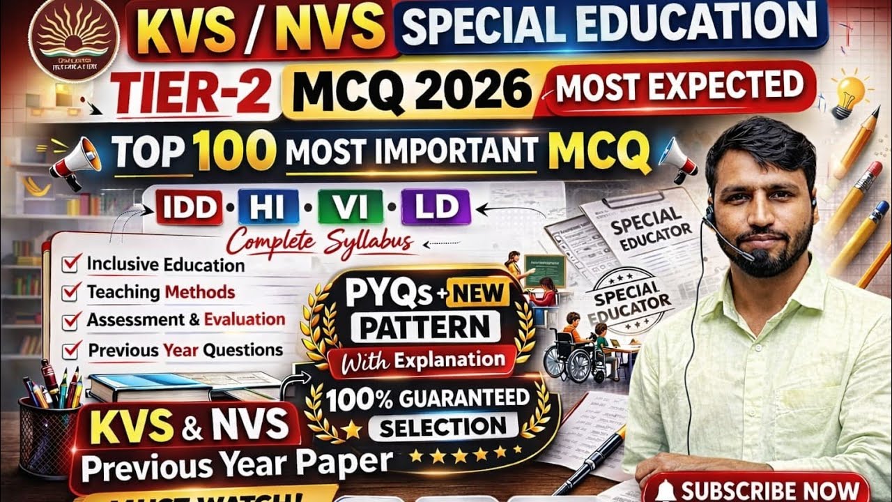 Kvs Nvs special educator Tier-2