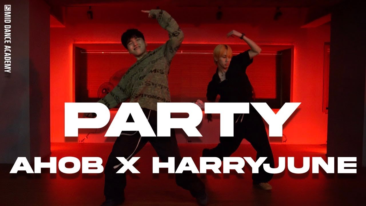 AHOB x HARRYJUNE ChoreographyㅣBasketmouth - Party (ft. Peruzzi)ㅣMID DANCE STUDIO