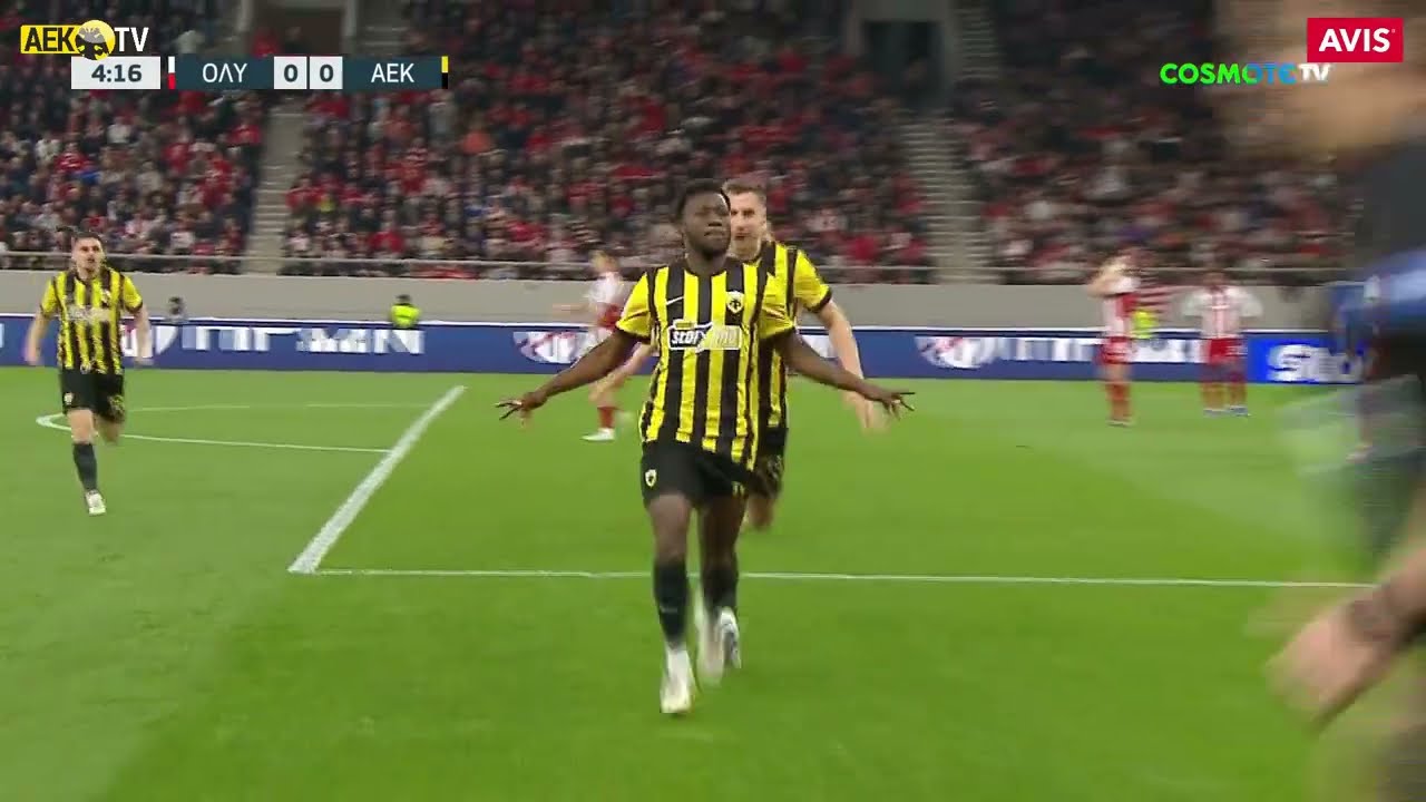 &Omicron;&lambda;&upsilon;&mu;&pi;&iota;&alpha;&kappa;ό&sigmaf; - AEK 0-1 | Highlights Super League 25/26 Playoff &ndash; MD1 | &Alpha;&Epsilon;&Kappa; F.C.