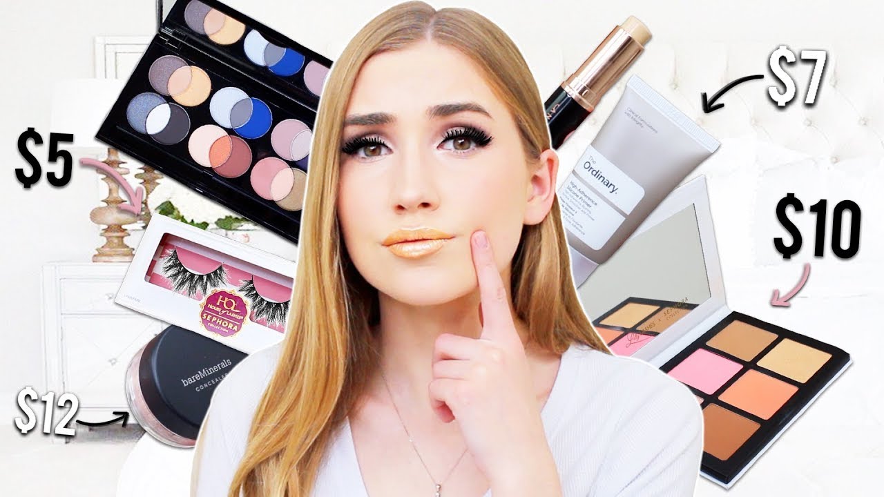 Full Face Using The CHEAPEST Makeup From Sephora !! * BLM Donation Video *
