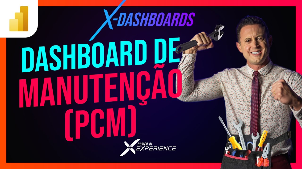 [ X-Dashboards ] Dashboard de MANUTENÇÃO (PCM) com cálculo de MTBF e MTTR