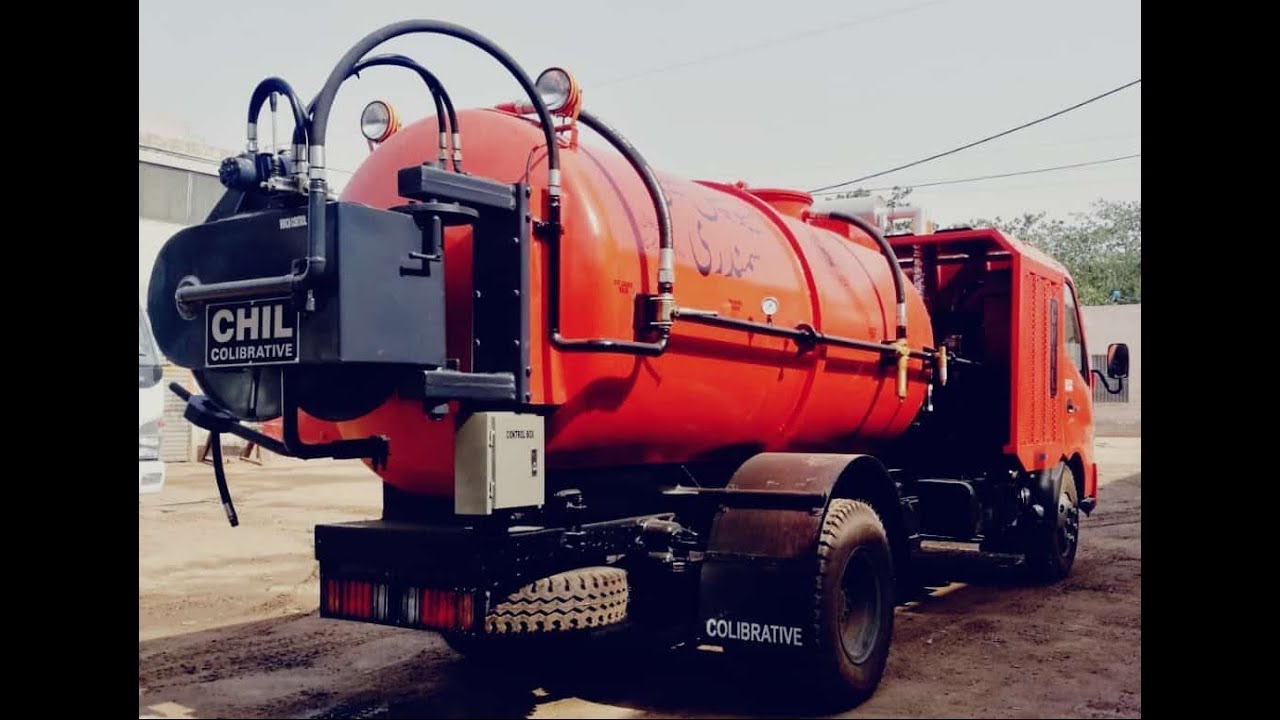 Drain Cleaning High Pressure Water Jetting Truck - Colibrative Heavy Industries (Pvt) Ltd CHIL