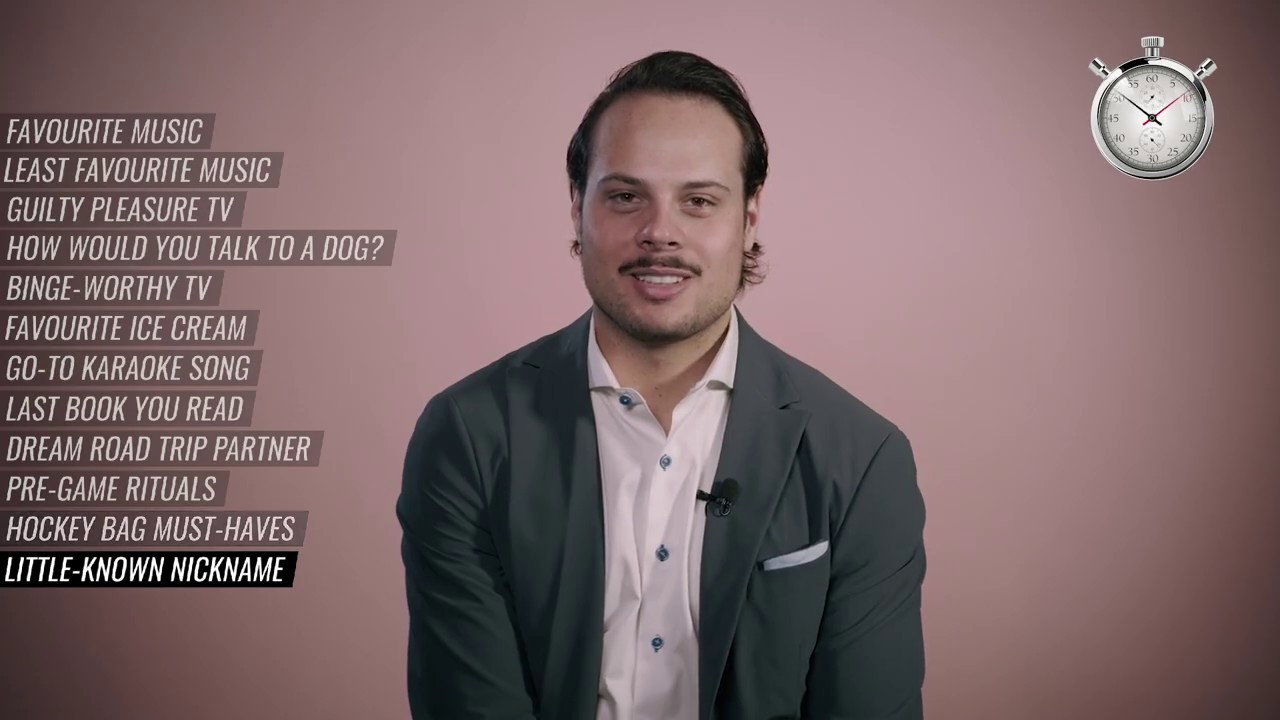 One minute with Auston Matthews