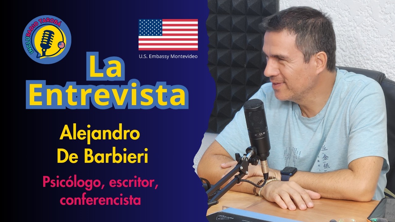 La Entrevista en Inclu Radio Tarobá: Alejandro De Barbieri, Escritor. Psicólogo. Conferencista.