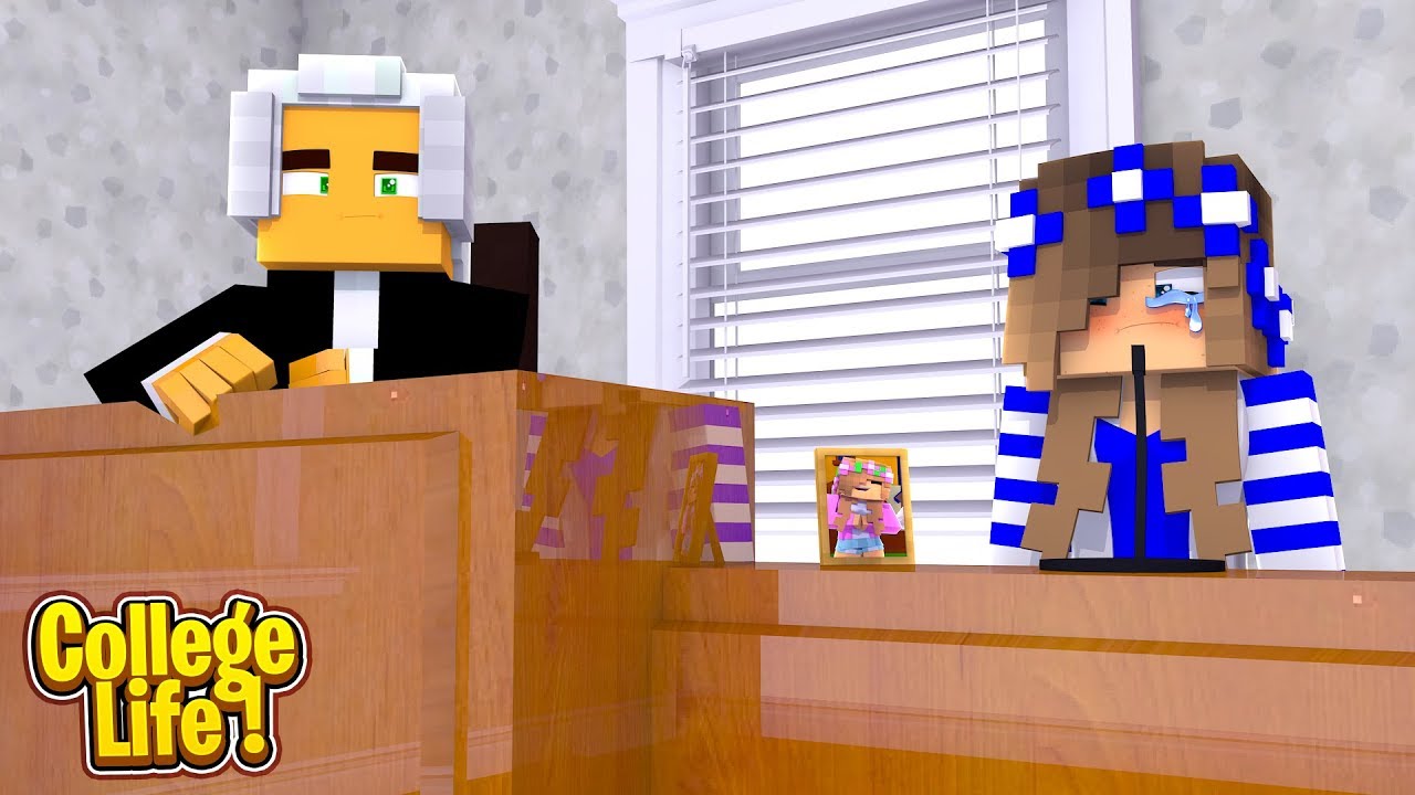 ON TRIAL FOR LITTLE KELLY'S MURDER! w/Little Carly (Minecraft Roleplay).