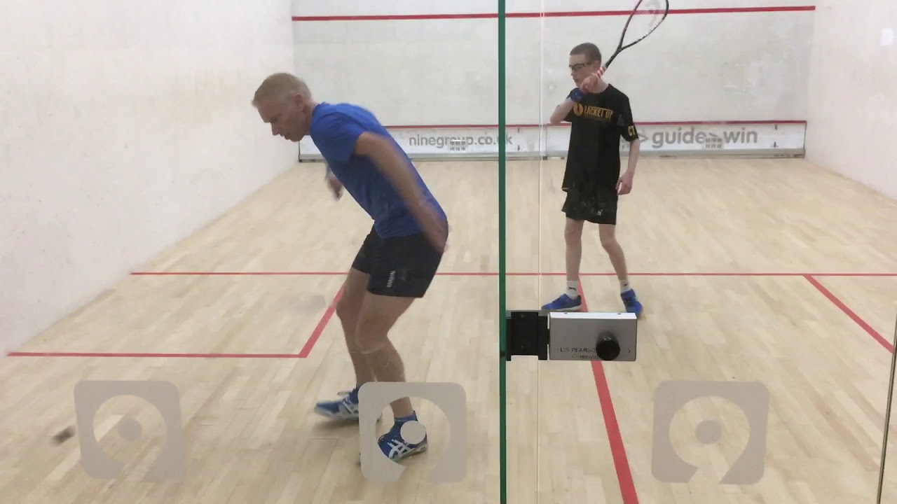Charlie vs Peter Marshall,  squash squared