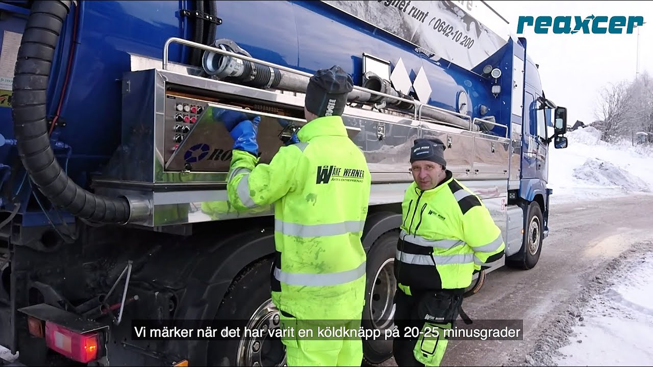 Fruset avlopp? Det löser Reaxcers spolbilar