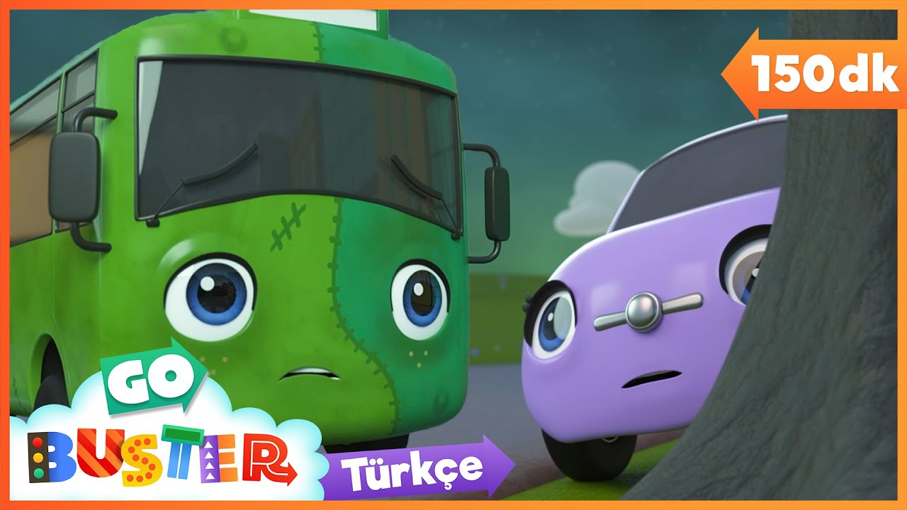 🎃Otobüs Buster Zombiye Dönünce! | Go Buster Türkçe - Çocuk Çizgi Filmleri