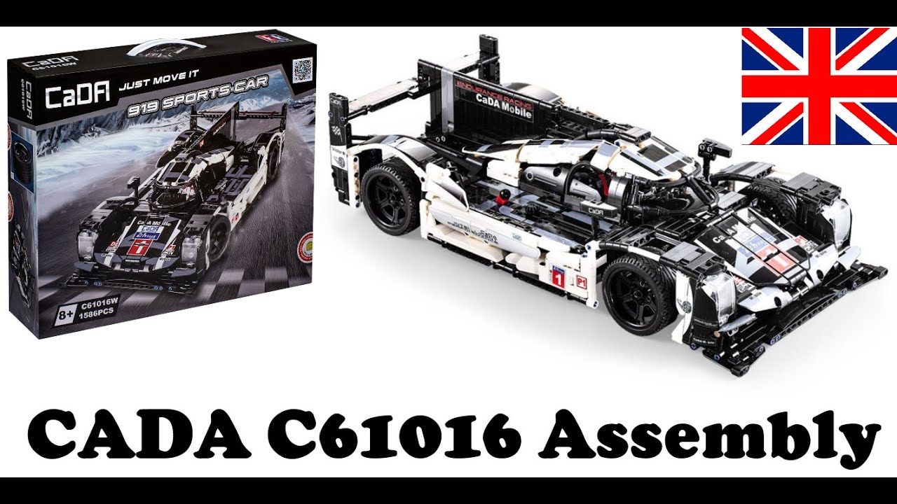 CADA C61016W - Porsche 919 EVO - Assembly