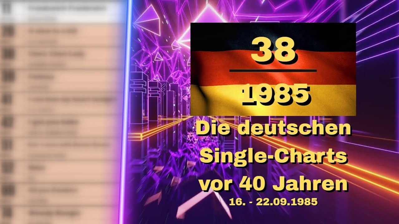 DAS waren HITS 38-85 | Die deutschen Single-Charts September 1985 | BetaVision