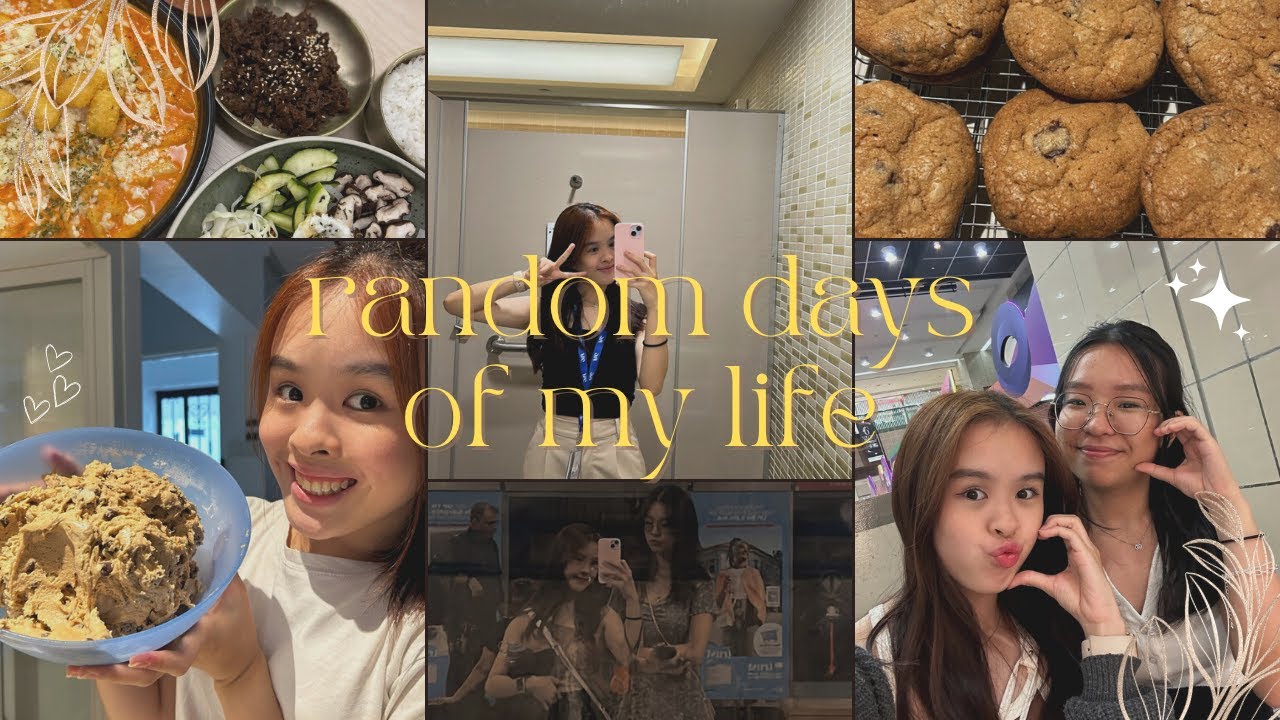 random days of my life SG| korean food,  mookata, day of an intern life, sephora haul, barbie movie