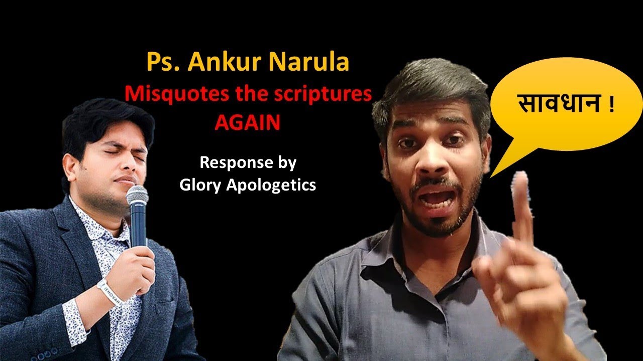 Response to Ps. Ankur Narula - Misquoting Scriptures & False Promises of prosperity