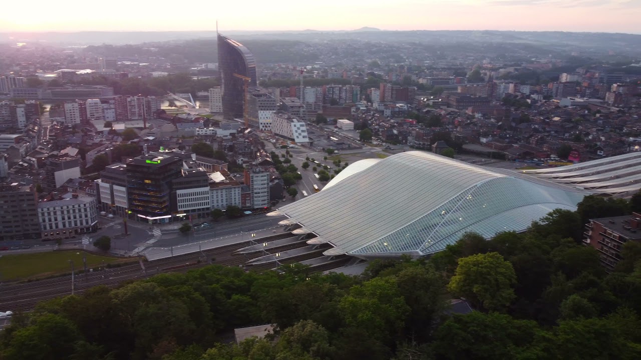 Drone Flight 8 - Cointe - Guillemins