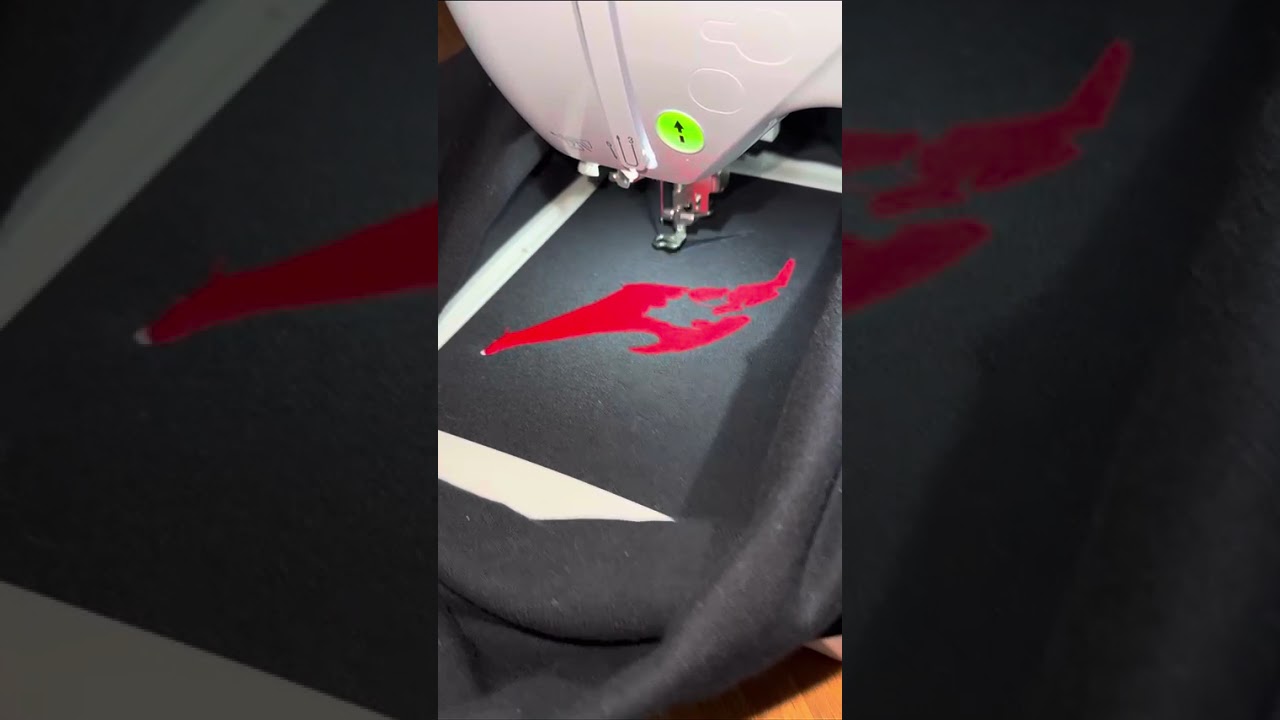 Persona 5 Crow Mask Embroidery