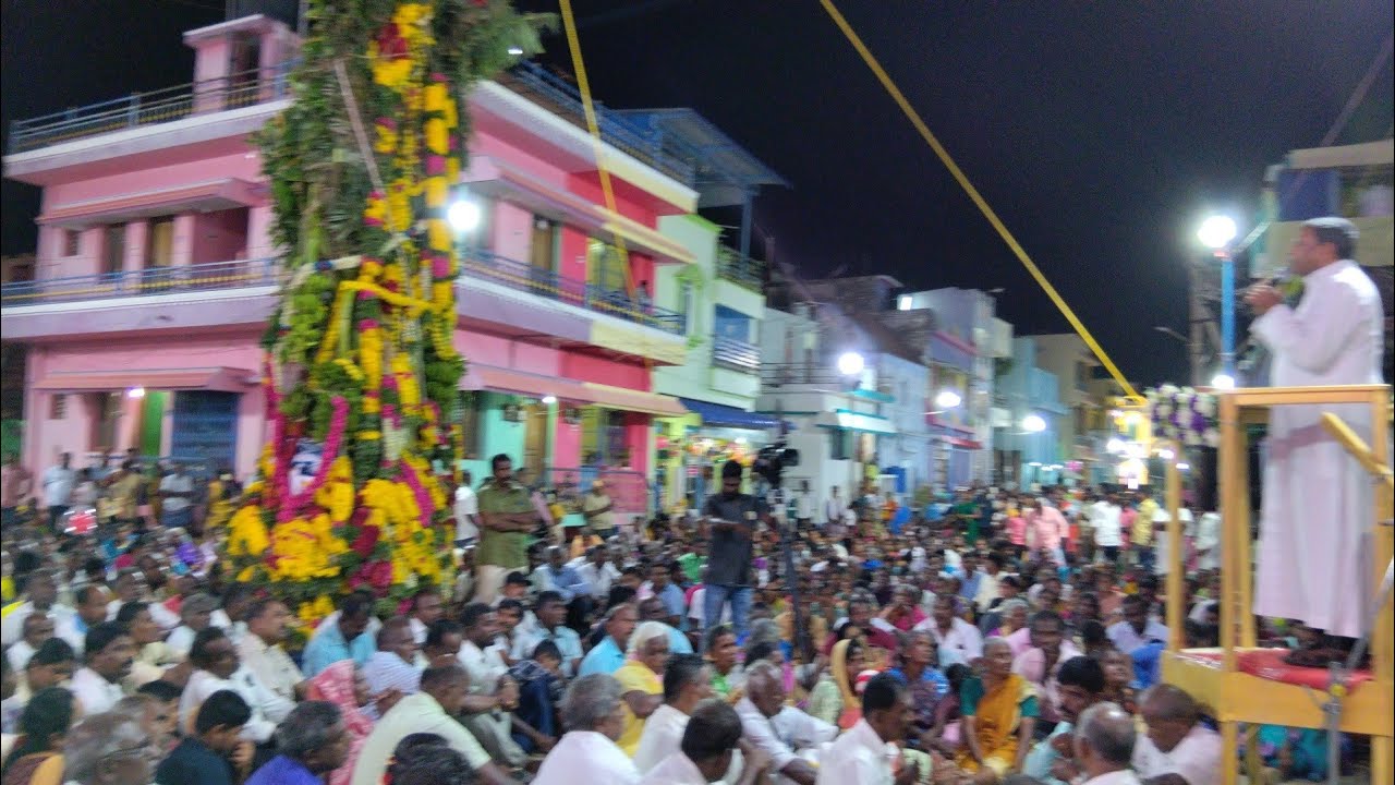 காமநாயக்கன்பட்டி புதுமை புனித பரலோகமாதா பசிலிக்கா பேராலய திருவிழா கொடிமரம் ஏற்றம் ,கொடியேற்றம்