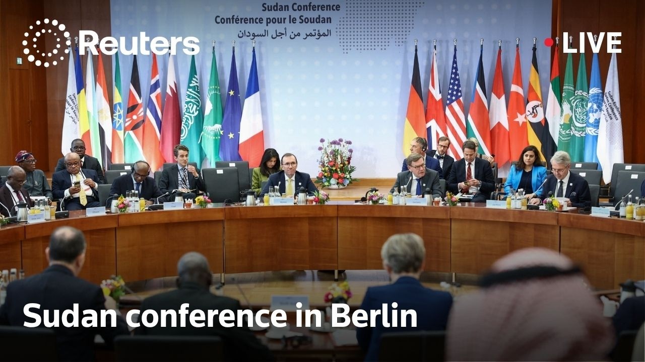 LIVE: Germany hosts Sudan aid conference in Berlin