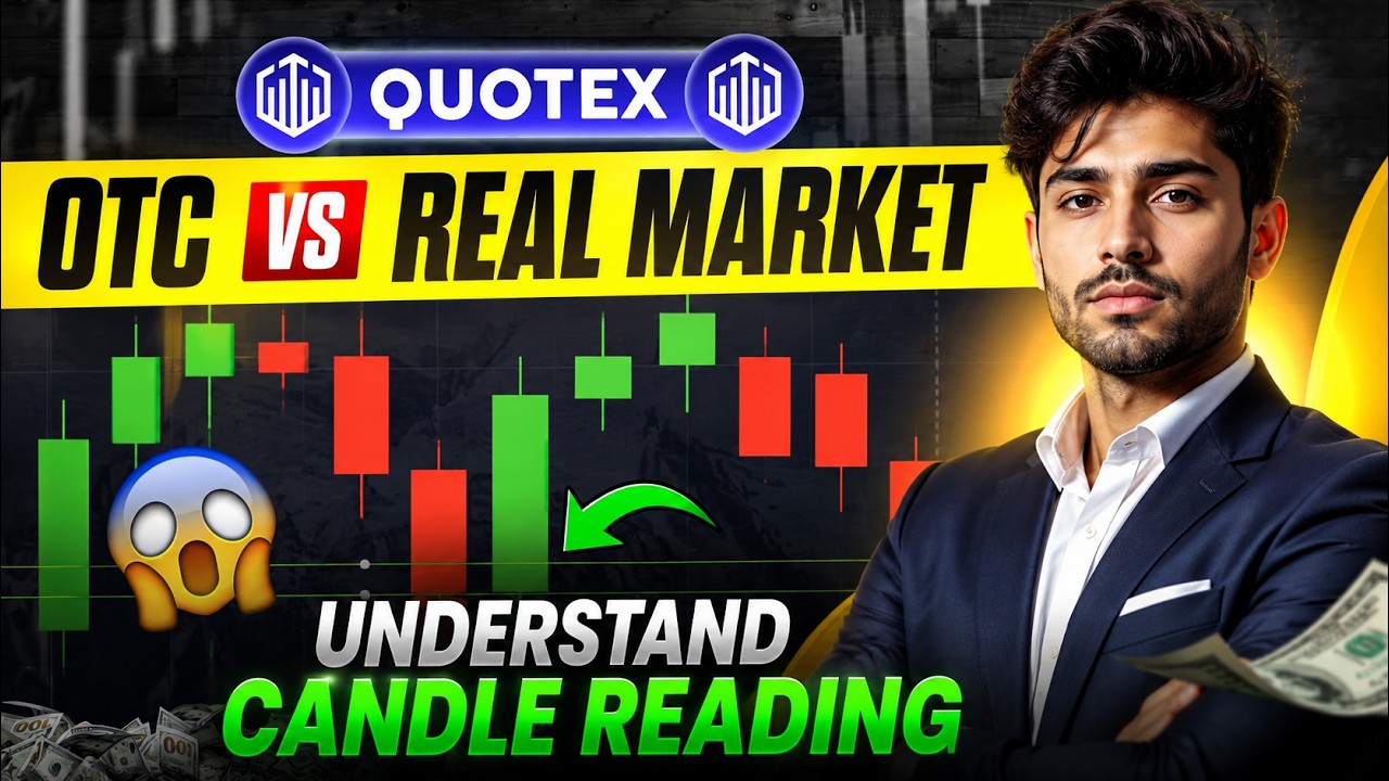 Quotex OTC vs Real Market | Quotex Trading Strategy For Beginners | Binary Options Trading