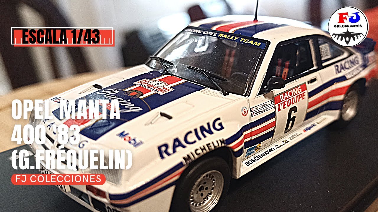 Colección Oficial WRC | Opel Manta 400 de Fréquelin/Fauchille (Córcega 1983) - Salvat