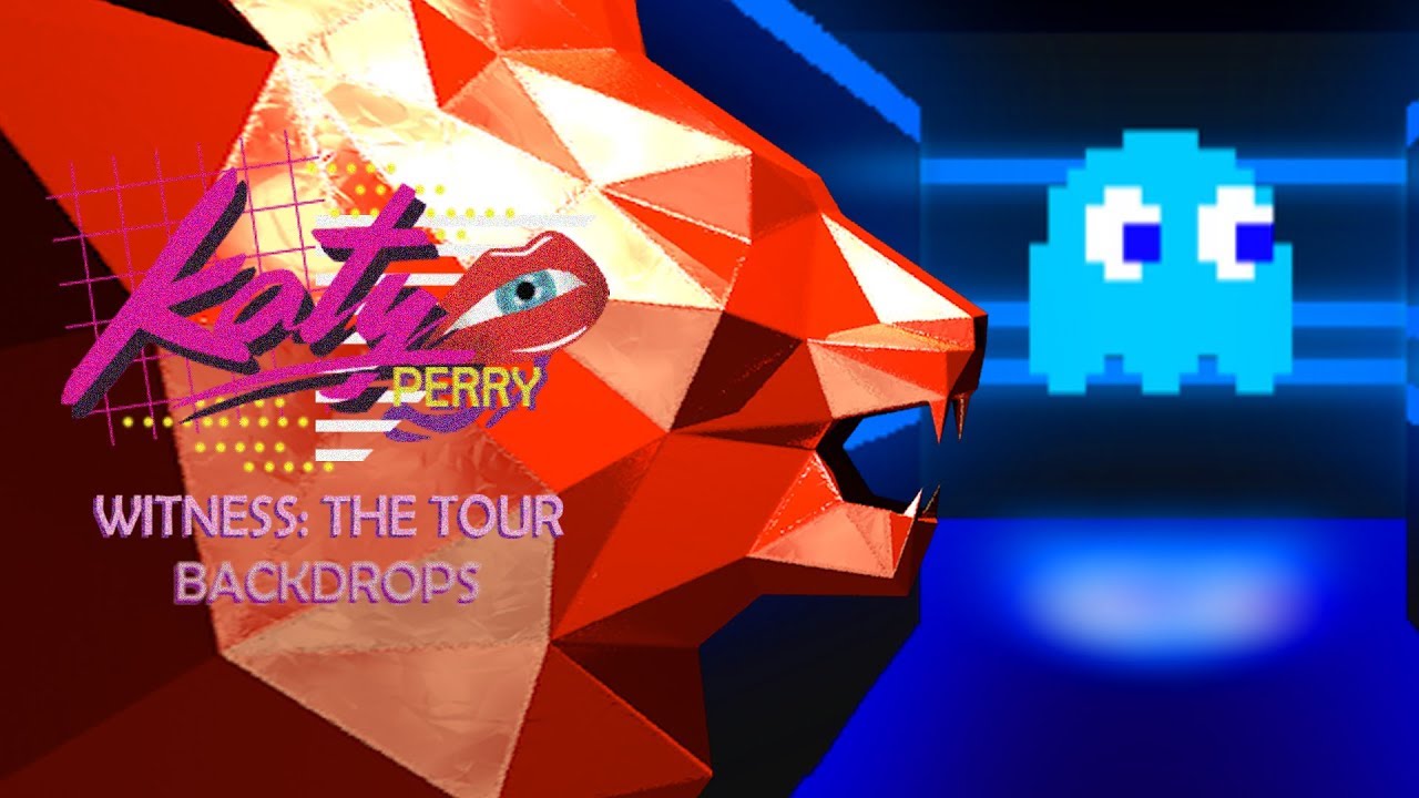 Katy Perry - Witness: the Tour Act 5 BACKDROPS