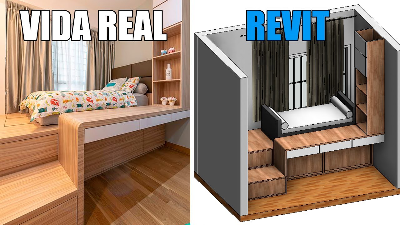 [ Marcenaria no Revit ] design de interior no Revit passo a passo Fácil e simples!