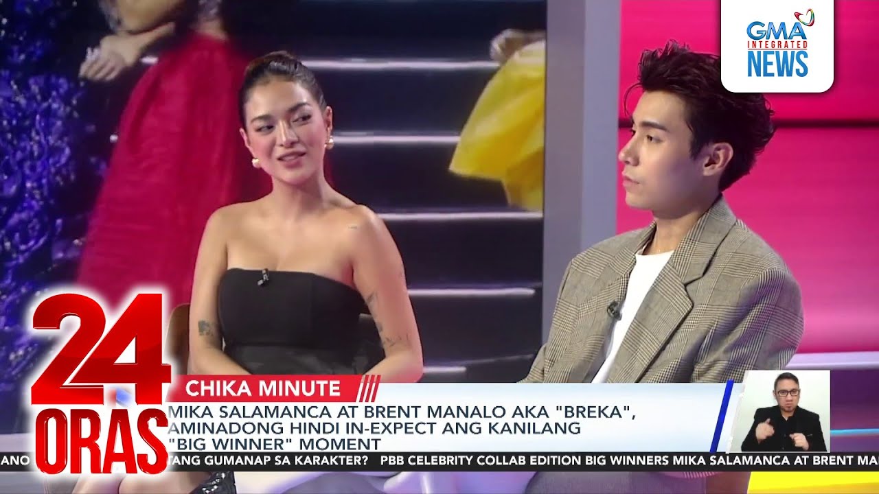 Mika Salamanca at Brent Manalo aka "BreKa", aminadong hindi in-expect ang kanilang... | 24 Oras
