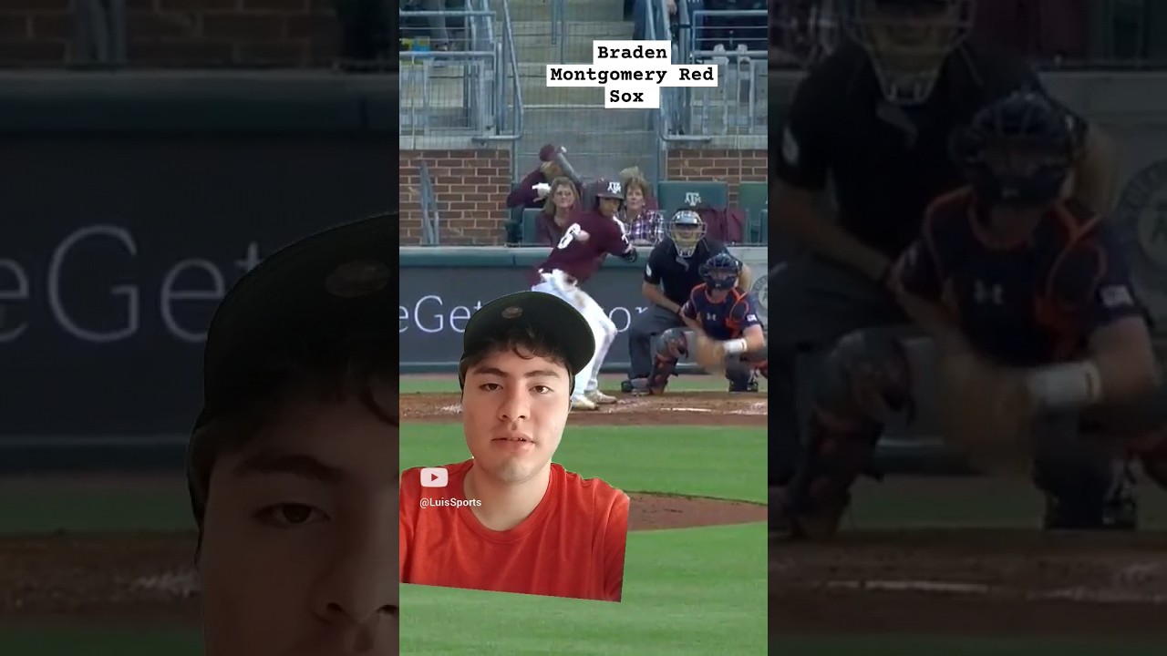 Braden Montgomery seleccionado por Red Sox / Draft MLB 2024 #mlbnoticias #redsox #noticiasmlb