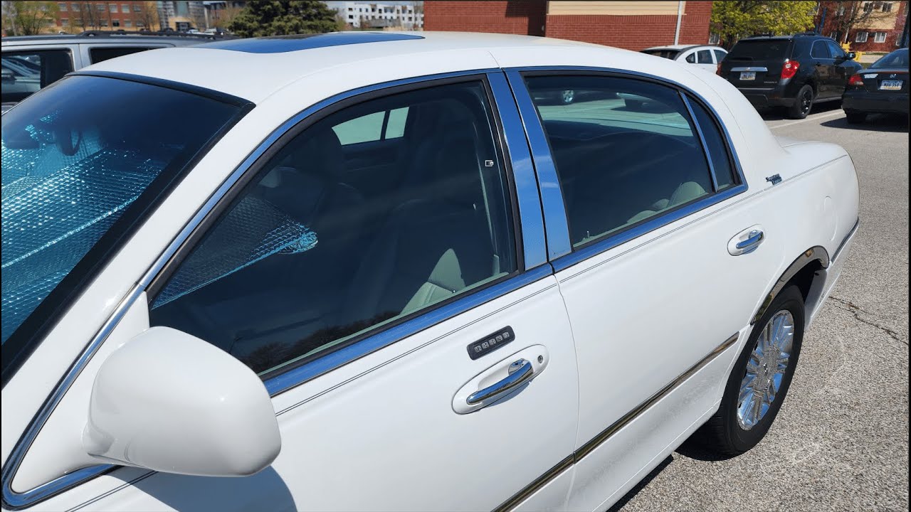 Stainless Steel Pillar Post Trim on 98-11 Town Car