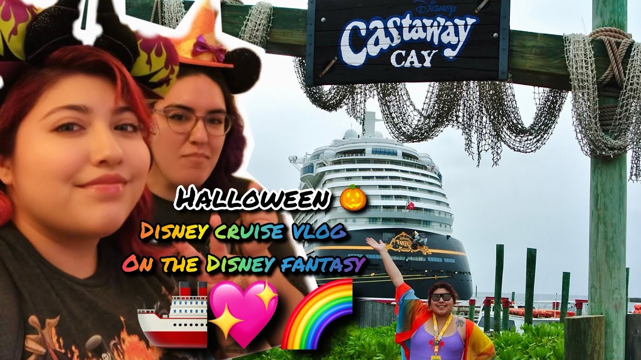 Our first Disney cruise together ♡ celebrating our 2nd vacation together ♡ HALLOWEEN ♡ LGBTQ vlog