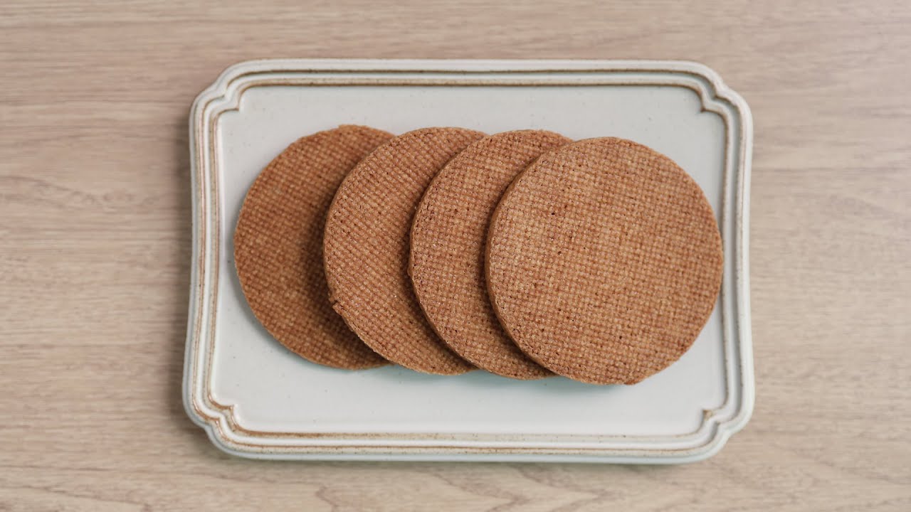 진한 버터의 풍미가 느껴지는 사브레 브루통 만들기 sables breton