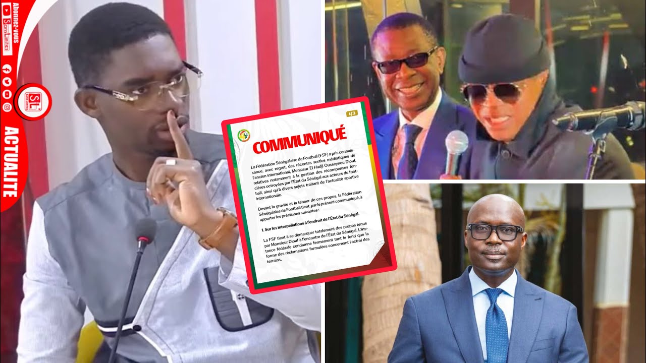 Dernière minute: Communiqué FSF Fary démolit El Hadji Diouf après sa sortie