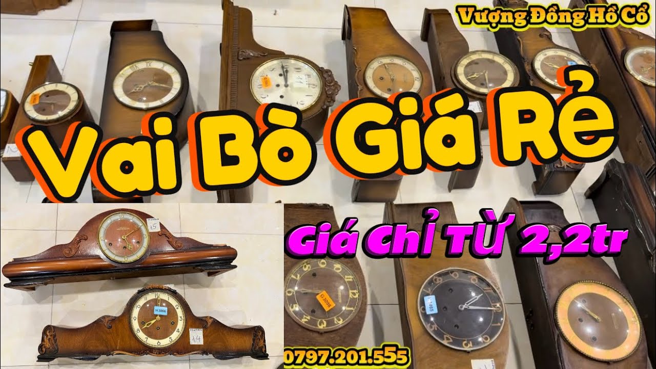 Đồng Hồ Côn Cổ , Giá Chỉ Từ 2,2 triệu …! 