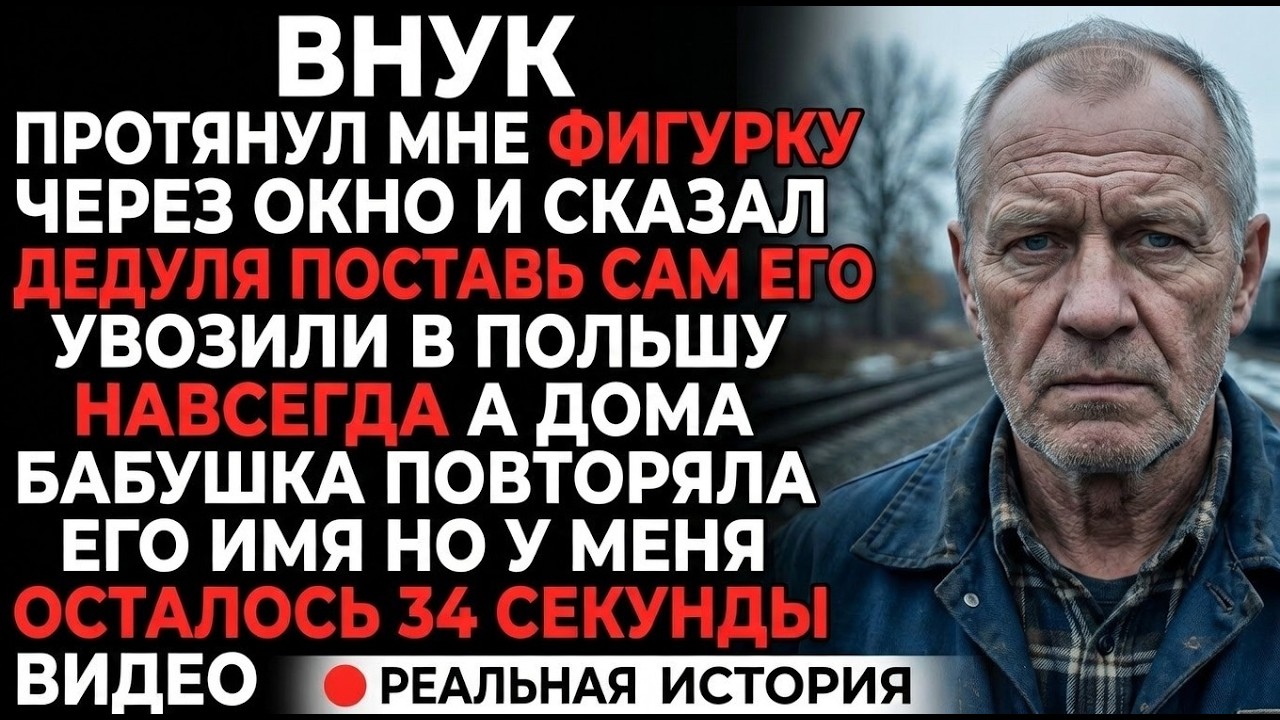 Внук протянул фигурку через окно машины: «Дедуля, поставь без меня». Его увозили в Польшу...