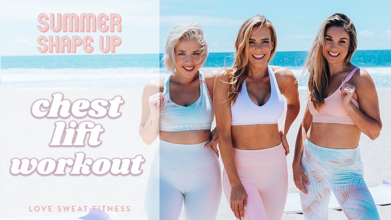 5 Minute Natural Chest Lift | Exercises for Perkier Boobs!