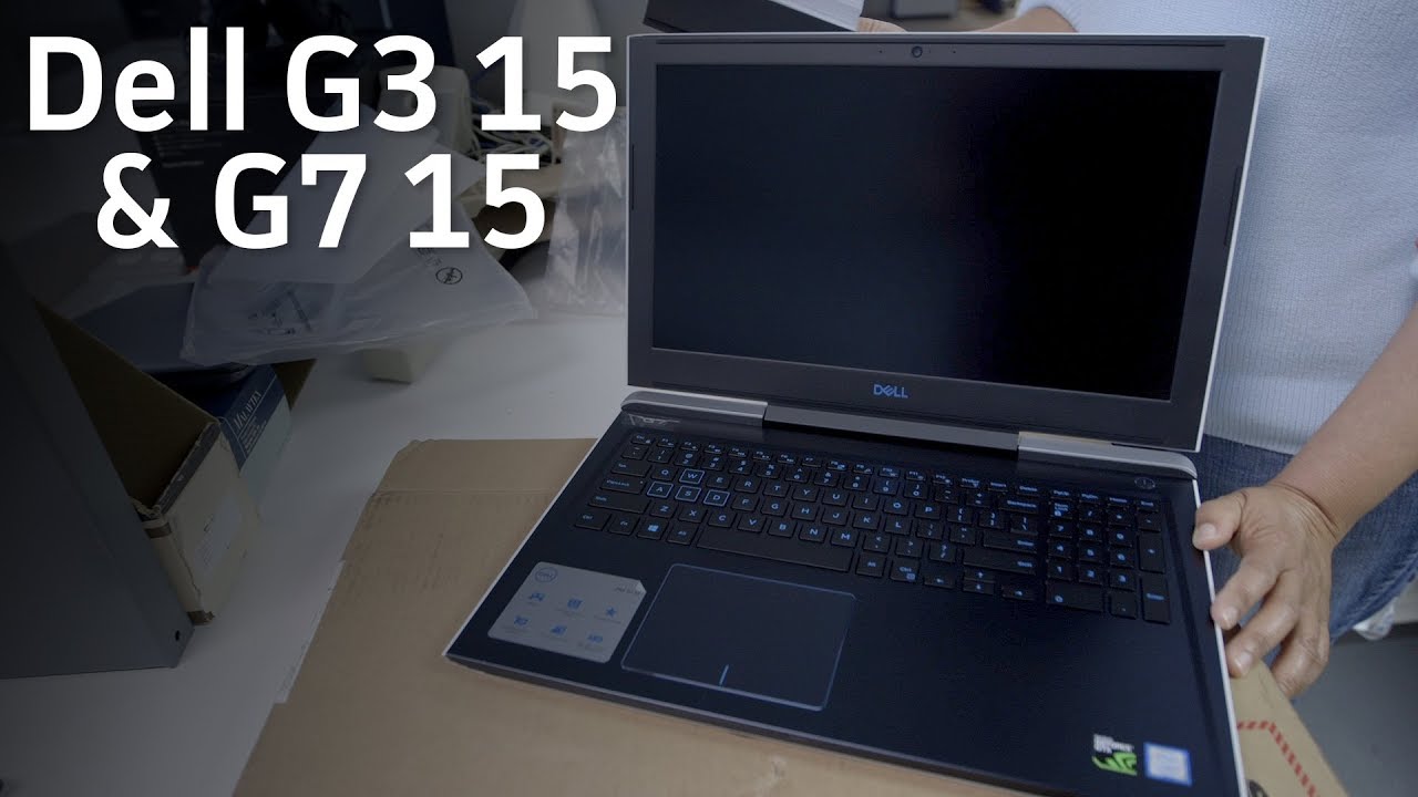 Unboxing Dell's new budget gaming laptops: G3 15 & G7 15