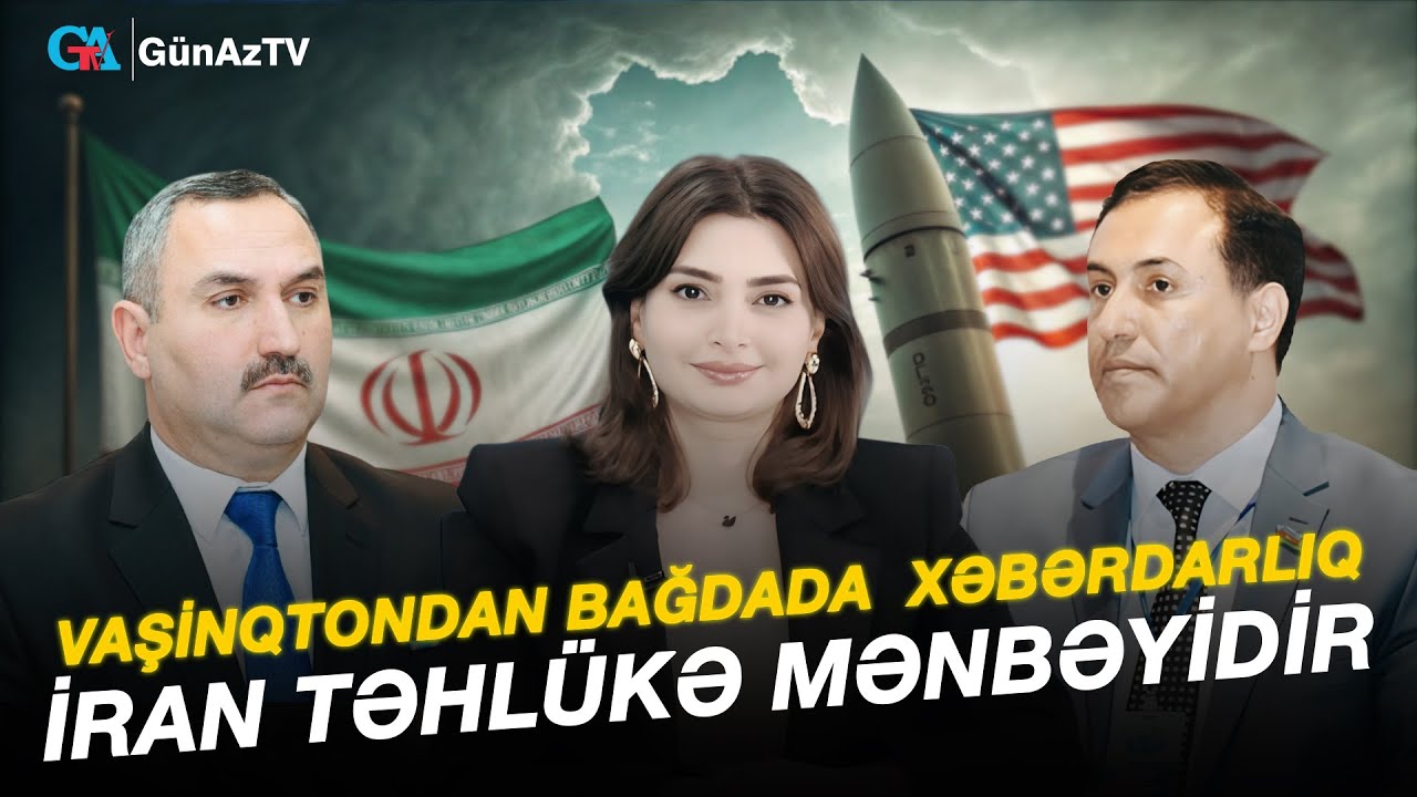 VAŞİNQTONDAN BAĞDADA AÇIQ XƏBƏRDARLIQ: “İRAN TƏHLÜKƏ MƏNBƏYİDİR” | BİZİM MÖVQE CANLI YAYIM