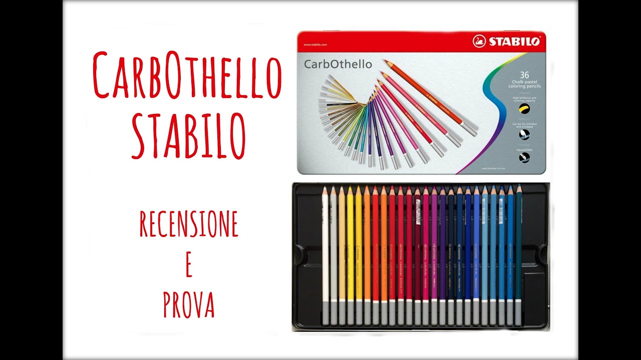 CarbOthello STABILO: recensione e prova pratica! (rewiev) Arte per Te