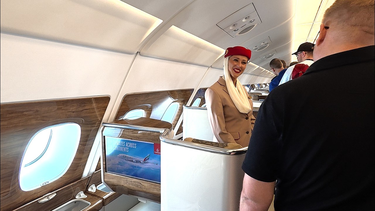 Прогулка по самому большому пассажирскому самолёту - Airbus A380 на выставке ILA Berlin 2026